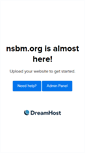 Mobile Screenshot of nsbm.org